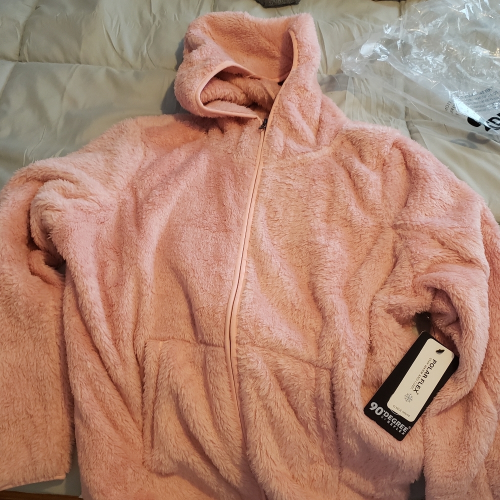 Soft cozy zip up yoga hoodie